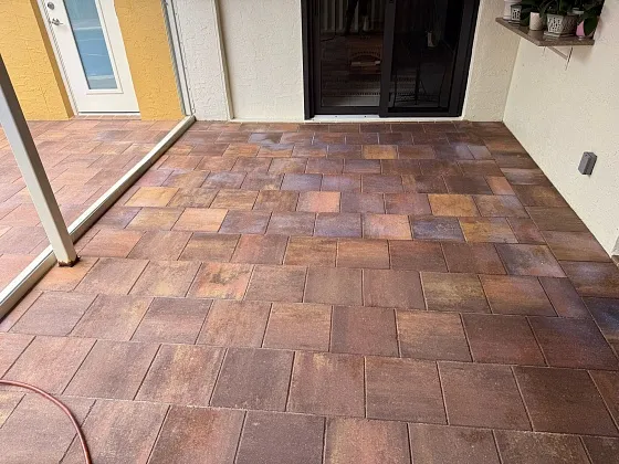 Pool Deck & Driveway Paver Installation in Pompano Beach - Photo 5