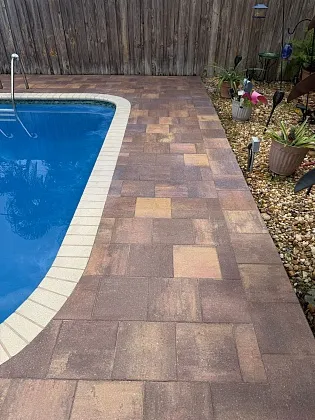 Pool Deck & Driveway Paver Installation in Pompano Beach - Photo 7