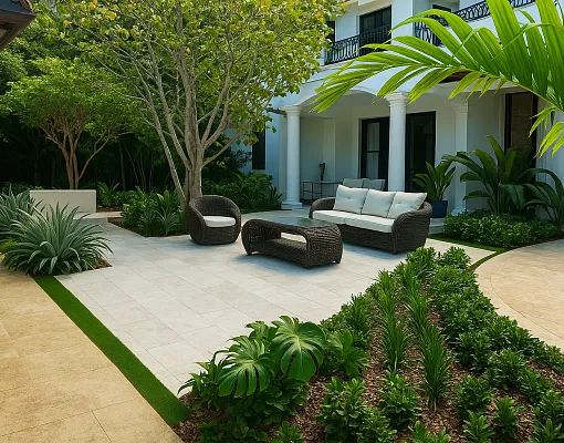 Create Stunning Outdoor Spaces With a Patio  and Retaining Wall in Parkland, FL