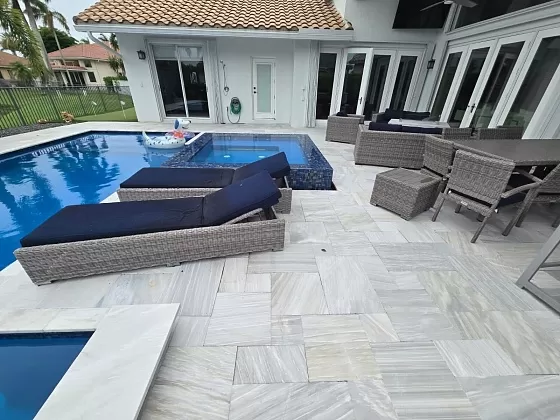 Pool Deck Repairs, Cleaning, Re-Sanding & Sealing - Photo 10